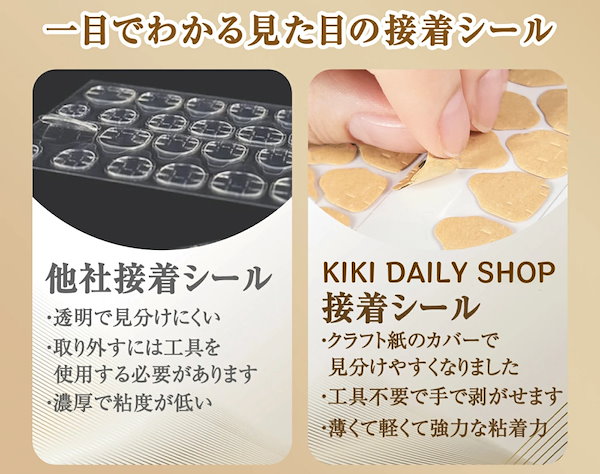 Qoo10] ネイル粘着グミ 超強力密着 手用 足用