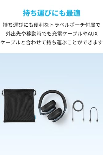 Anker Soundcore Space One (Bluetooth 5.3 ワイヤレス ヘッドホン)【ウルトラノイズキャンセリング2.0 / 最大55時間音楽再生 / LDAC/ハイレゾ対応 ( Anker Soundcore Space One (Bluetooth 5.3 ワイヤレス ヘッドホン)【ウルトラノイズキャンセリング2.0 / 最大55時間音楽再生 / LDAC/ハイレゾ対応 (