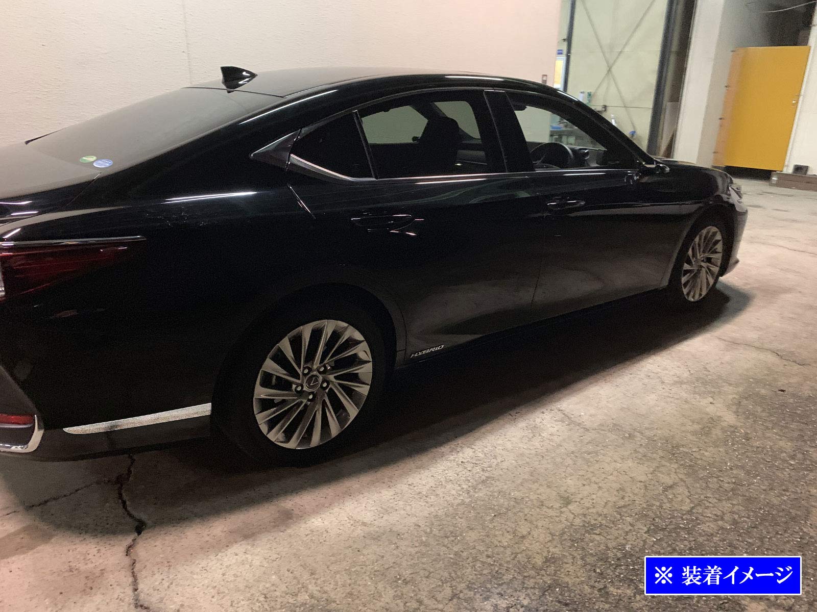 BRIGHTZ ES300h AXZH10 AXZH11 超鏡面ステンレスメッキフロントリアバンパーコーナーモール 4PC 【 COR－MOL－014 】 AXZ H10 10 ES300 ES 30