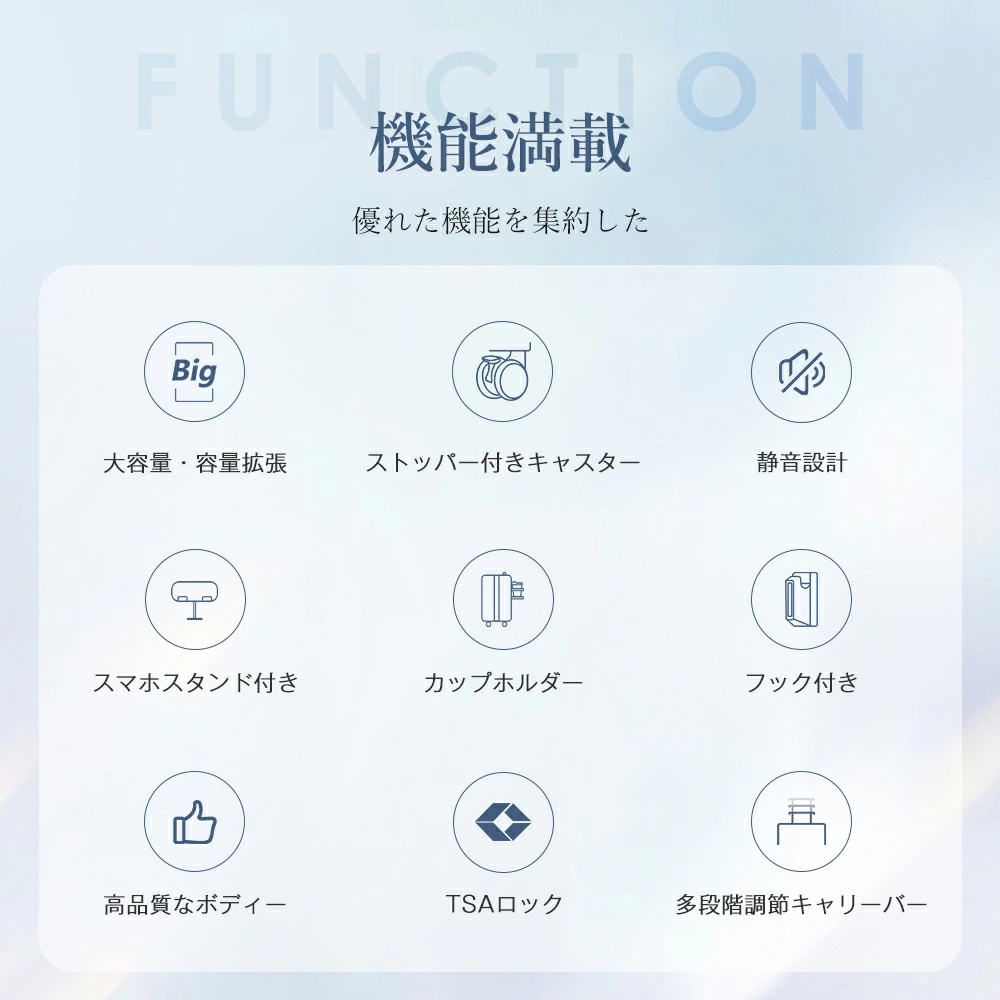 【国内出荷】スーツケース Sサイズ ストッパー付き USBポートキャリーバッグ キャリーケース スマホスタンド ドリンクホルダー TSAロックかわいい 2日 3日 小型 おしゃれ 軽量 大容量 海外旅 【国内出荷】スーツケース Sサイズ ストッパー付き USBポートキャリーバッグ キャリーケース スマホスタンド ドリンクホルダー TSAロックかわいい 2日 3日 小型 おしゃれ 軽量 大容量 海外旅