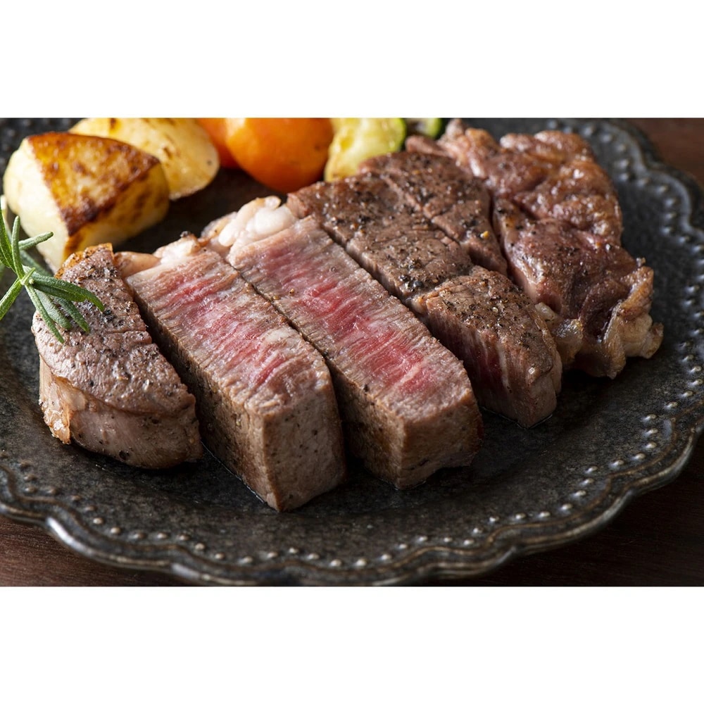 松阪牛ハンバーグ 松阪牛モモステーキ 各3個 PFNH-107 7942-522 ギフト 国産 お肉 冷凍 ハンバーグ 詰め合わせ お取り寄せグルメ お中元 夏ギフト 父の日 敬老の日