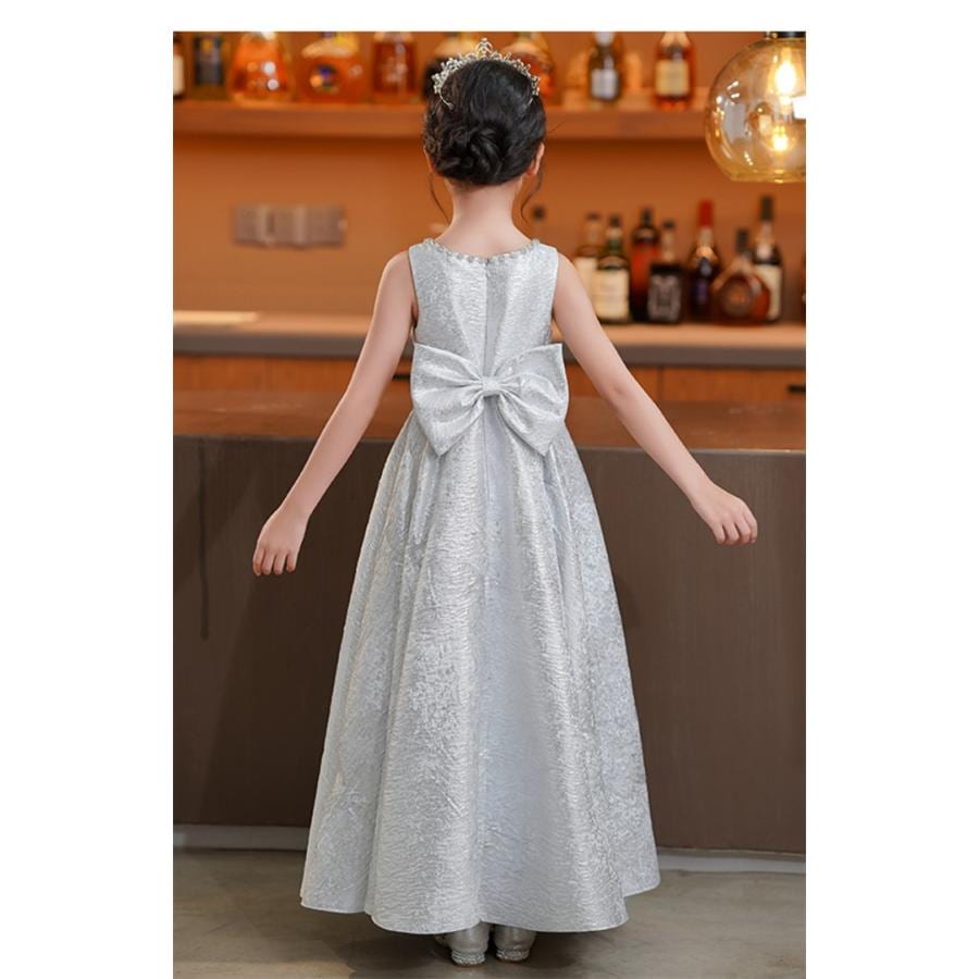 ピアノ発表会 ドレス 子供 女の子 シルバー 発表会ドレス ノースリーブ 子ども ワンピース お祝い日 演奏会 音楽会 フォーマル 誕生日 撮影 パーティー ピアノ発表会 ドレス 子供 女の子 シルバー 発表会ドレス ノースリーブ 子ども ワンピース お祝い日 演奏会 音楽会 フォーマル 誕生日 撮影 パーティー