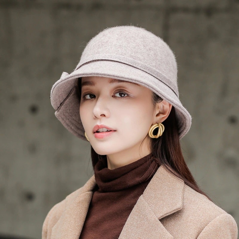 漁師帽子 レディース 秋冬 ウール ウール 韓国版 あたたかい ブリティッシュレトロ ポットハット カジュアル オールマッチ 上品 小帽子 漁師帽子 レディース 秋冬 ウール ウール 韓国版 あたたかい ブリティッシュレトロ ポットハット カジュアル オールマッチ 上品 小帽子
