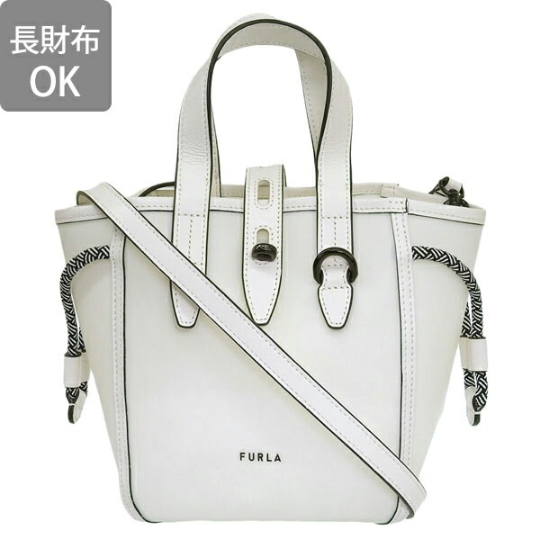 フルラ バッグ レディース 2WAY ショルダーバッグ トートバッグ アウトレット ホワイト ネット FURLA NET-TOTE MINI BAG BASRFUABX091901B00 フルラ バッグ レディース 2WAY ショルダーバッグ トートバッグ アウトレット ホワイト ネット FURLA NET-TOTE MINI BAG BASRFUABX091901B00