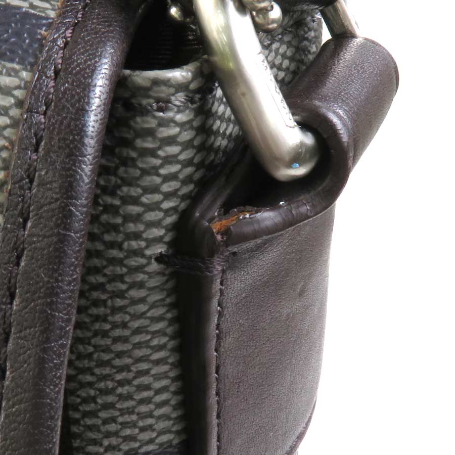 コーチ COACH 斜め掛けショルダーバッグ PVCコーティングキャンバス グレー系 メンズ h30133a