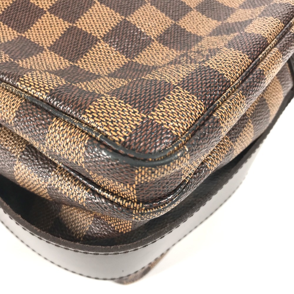 ショルダーバッグ N45255 ナヴィグリオ ダミエ 斜め掛け カバン ダミエキャンバス エベヌ ブラウン ショルダーバッグ N45255 ナヴィグリオ ダミエ 斜め掛け カバン ダミエキャンバス エベヌ ブラウン