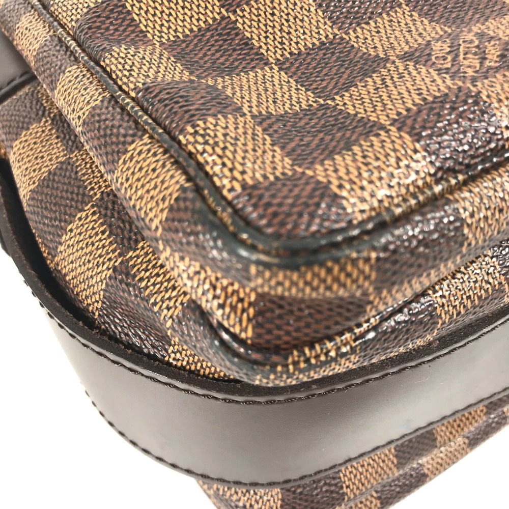 ショルダーバッグ N45255 ナヴィグリオ ダミエ 斜め掛け カバン ダミエキャンバス エベヌ ブラウン ショルダーバッグ N45255 ナヴィグリオ ダミエ 斜め掛け カバン ダミエキャンバス エベヌ ブラウン