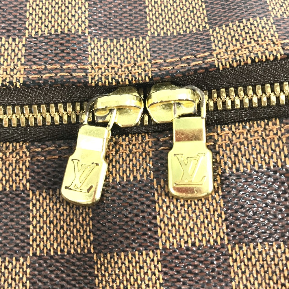 ショルダーバッグ N45255 ナヴィグリオ ダミエ 斜め掛け カバン ダミエキャンバス エベヌ ブラウン ショルダーバッグ N45255 ナヴィグリオ ダミエ 斜め掛け カバン ダミエキャンバス エベヌ ブラウン