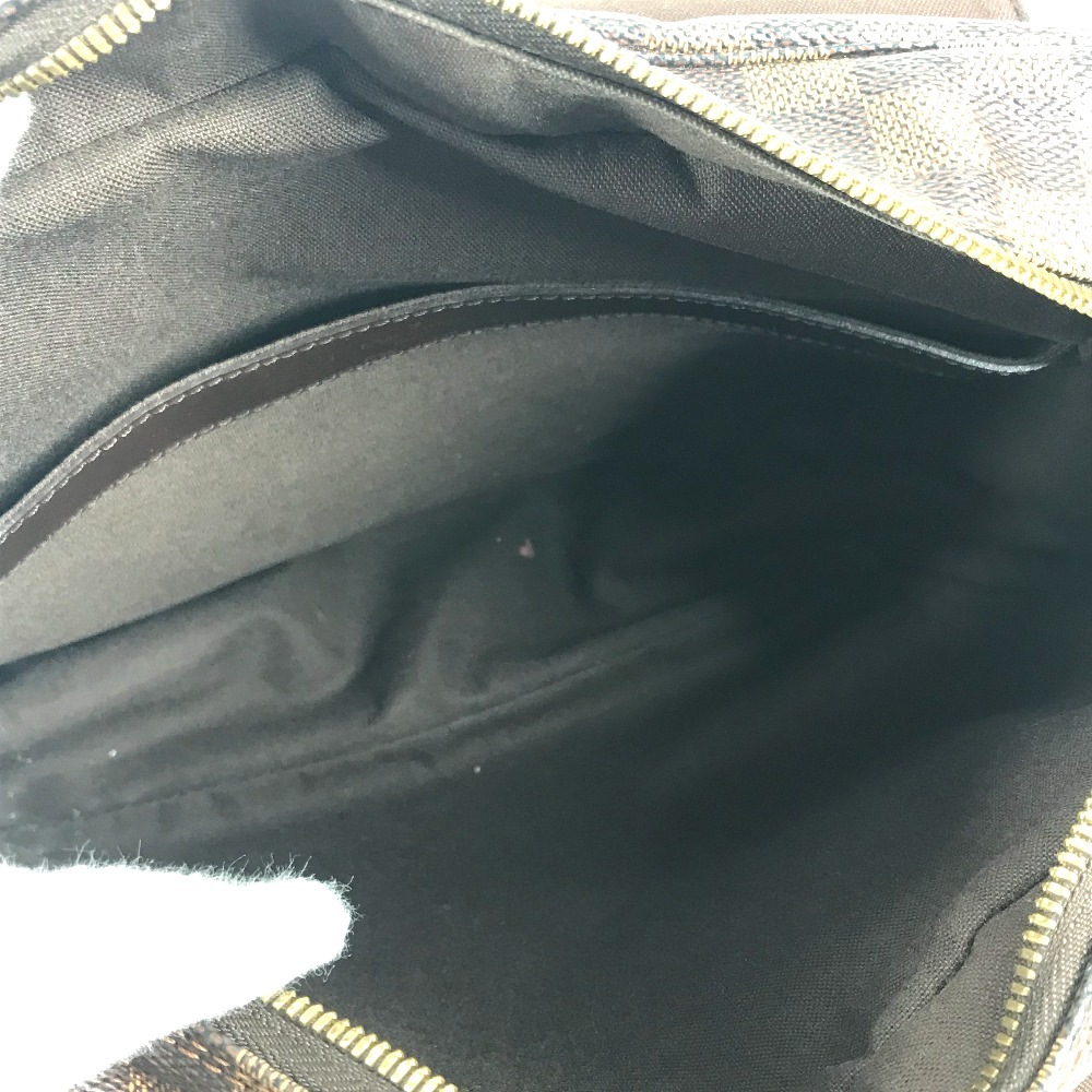 ショルダーバッグ N45255 ナヴィグリオ ダミエ 斜め掛け カバン ダミエキャンバス エベヌ ブラウン ショルダーバッグ N45255 ナヴィグリオ ダミエ 斜め掛け カバン ダミエキャンバス エベヌ ブラウン