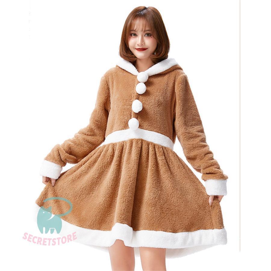 【 2025新作最安値に挑戦】 コスプレ クリスマス コスチューム レディース ワンピース トナカイ 仮装 衣装 大人用 変身 パーティー イベント ギフト 女性用 【 2025新作最安値に挑戦】 コスプレ クリスマス コスチューム レディース ワンピース トナカイ 仮装 衣装 大人用 変身 パーティー イベント ギフト 女性用