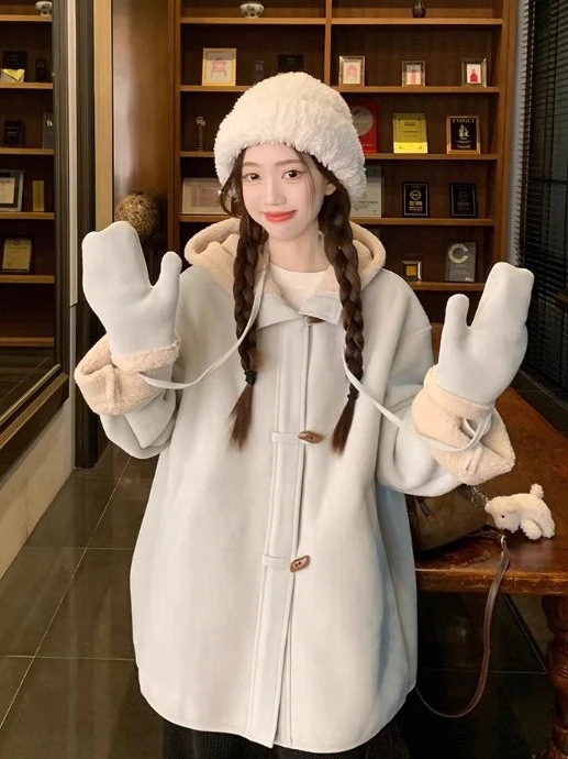 秋冬防寒 あったかアウター 裹起毛大人ゆったりカジュアル ストリート サイズ レディース ムートン ゆるダボ シルエット学生通学丈韓国風 スタイルアップ かわいい ブルゾン ファー系ファッション 秋冬防寒 あったかアウター 裹起毛大人ゆったりカジュアル ストリート サイズ レディース ムートン ゆるダボ シルエット学生通学丈韓国風 スタイルアップ かわいい ブルゾン ファー系ファッション