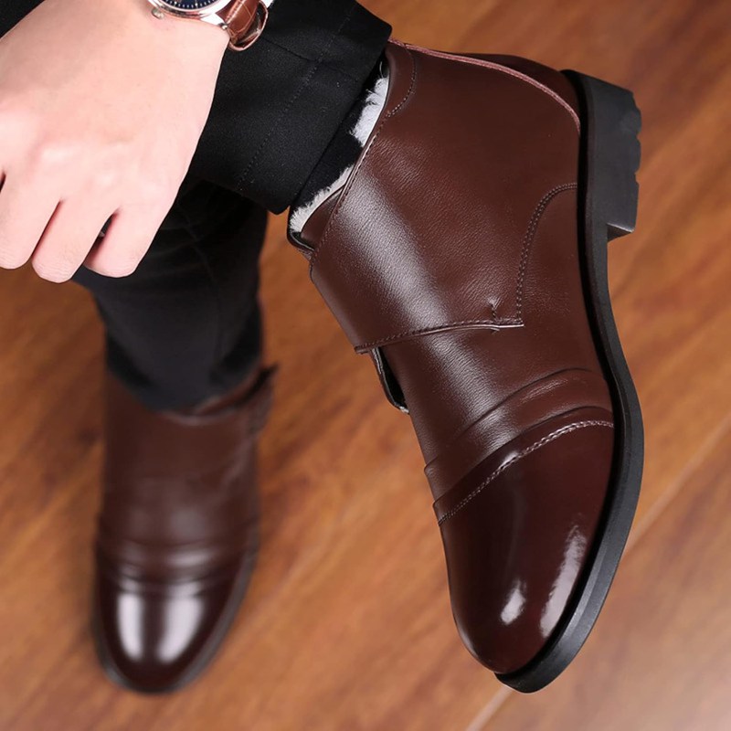 ビジネスシューズ メンズ 軽量 通気性 ラウンドトゥ 茶色 歩きやすい 防寒靴 裏起毛 裏ボア 衝撃吸収 撥水加工 幅広 立ち仕事 靴 中学校 高校 学生靴 通学靴 ビジネスブーツ スノーブーツ 誕 ビジネスシューズ メンズ 軽量 通気性 ラウンドトゥ 茶色 歩きやすい 防寒靴 裏起毛 裏ボア 衝撃吸収 撥水加工 幅広 立ち仕事 靴 中学校 高校 学生靴 通学靴 ビジネスブーツ スノーブーツ 誕