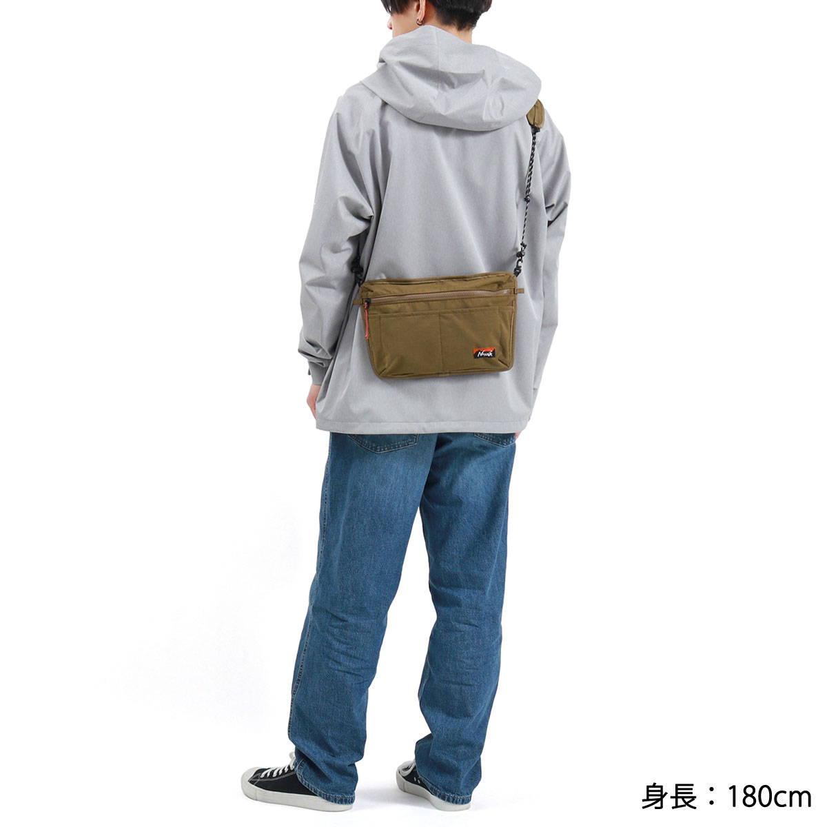 サコッシュ HINOC SACOCHE ショルダーバッグ A5 日本製 NW2421-3A300-A