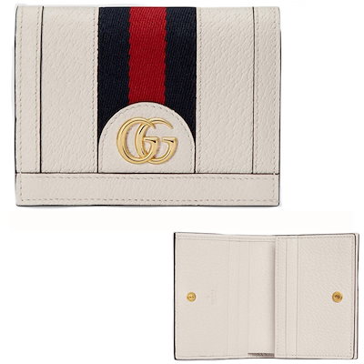 Qoo10] GUCCI 二つ折り財布 プチマーモント コンパクト : バッグ・雑貨