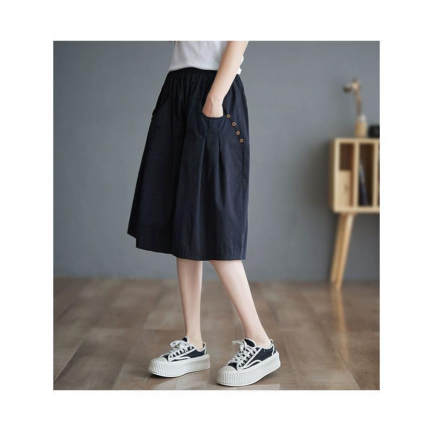 夏 ハーフパンツ レディース ワイドパンツ 5分丈 半ズボン 薄手 ワイド裾 大きいサイズ 体型カバー カジュアルパンツ サマーパンツ ハーフ丈 夏 ハーフパンツ レディース ワイドパンツ 5分丈 半ズボン 薄手 ワイド裾 大きいサイズ 体型カバー カジュアルパンツ サマーパンツ ハーフ丈