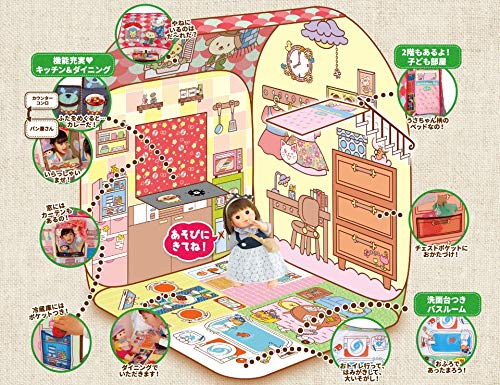 ピープル ぽぽちゃんお道具シリーズ ピンポーン&おしゃべりつき 2階だてぽぽちゃん家