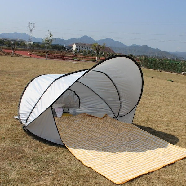 Qoo10] ビーチテント タープテント 遮熱 遮光