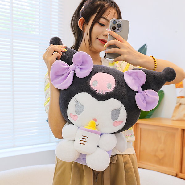Qoo10] 哺乳瓶 クロミ メロディー ぬいぐるみ