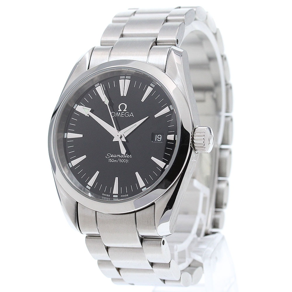 オメガ OMEGA 2518.50 シーマスター アクアテラ 付属品あり オメガ シーマスター アクアテラ デイト 2518.50
