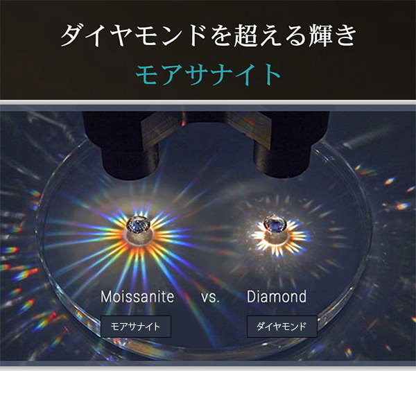 Qoo10] ダイヤモンド ピアス 一粒 1カラット*