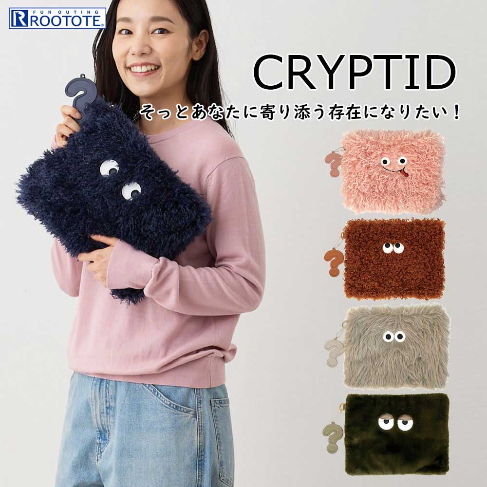 2024新作 ポーチ ROOTOTE with ROO CRYPTID 6846 ルートート EU.ウィズルー.クリプテッド-C Qurnpa クルンパ