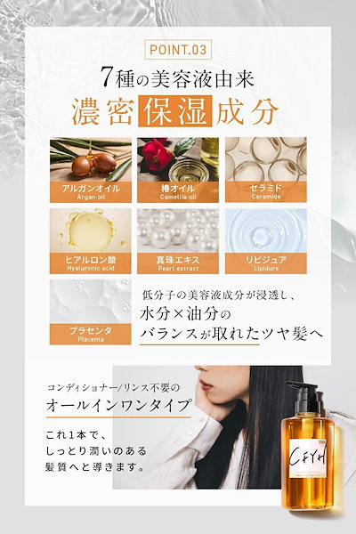 髪質改善サロンCFYH コンプリートケア5点セット 楽天市場】[セット] 髪質改善サロンCFYH オールインワンシャンプー