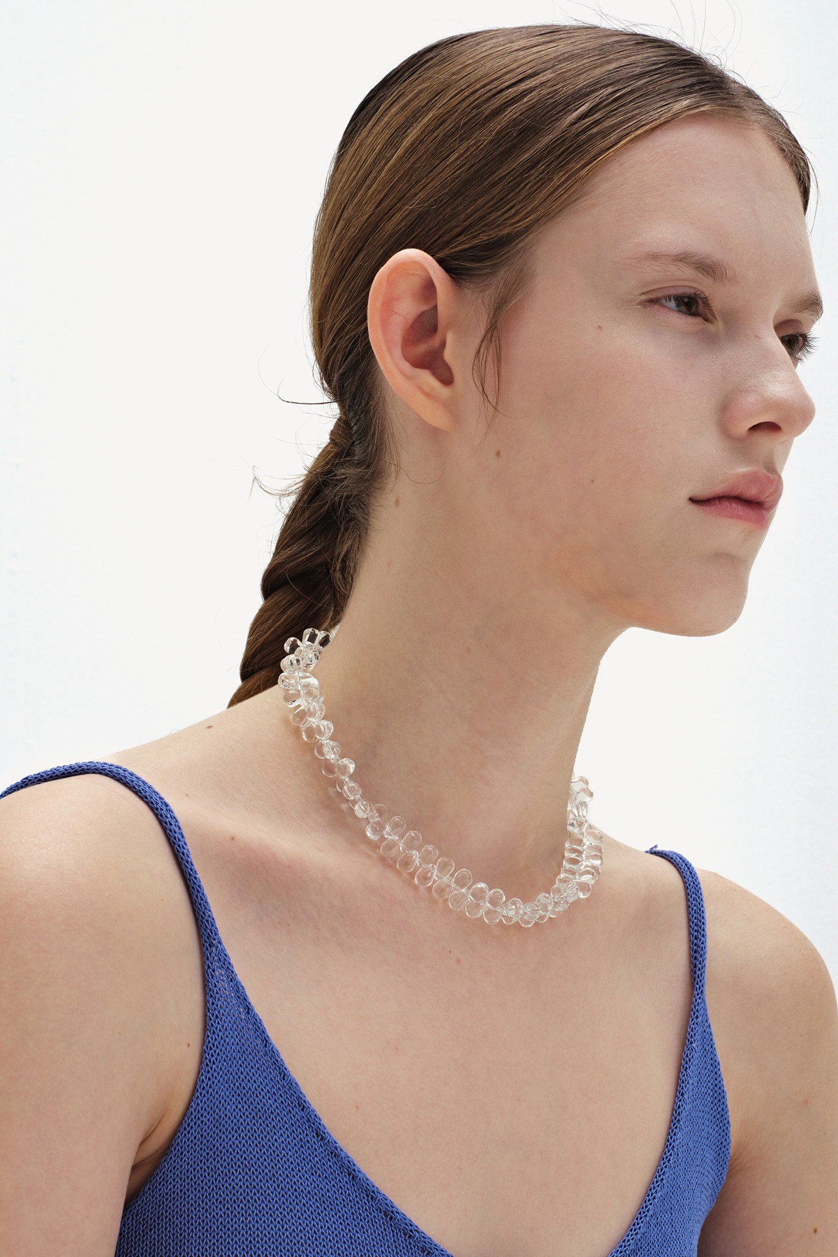 【送料無料】 天然 インディゴ トルマリン クロス ネックレス 刻印有 送料無料 天然 インディゴ トルマリン クロス ネックレス 刻印有