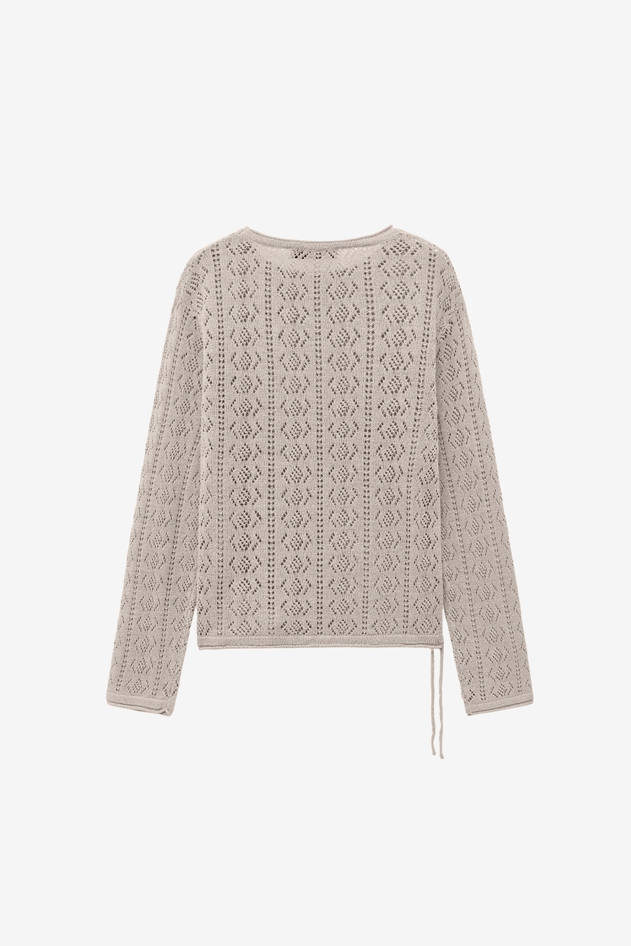 【INSILENCE】 NATURAL STRAP KNIT : BEIGE 【INSILENCE】 NATURAL STRAP KNIT : BEIGE