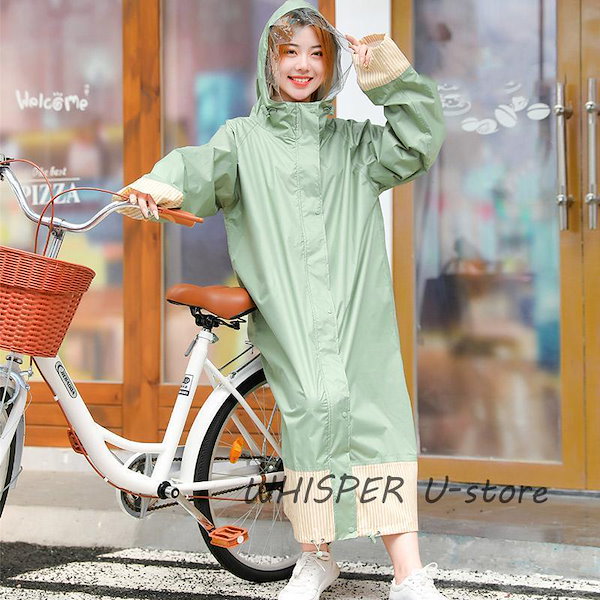 楽天市場】Wpc.レインコート レインポンチョ 自転車 レディース