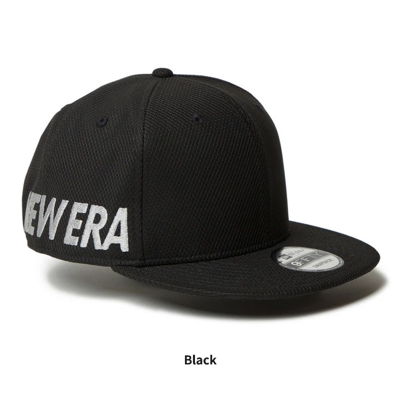 ニューエラ キャップ NEW ERA 9FIFTY Diamond Era Essential エッセンシャル ブラック ゴルフ 帽子 通気性 吸汗速乾 UVカット ユニセックス