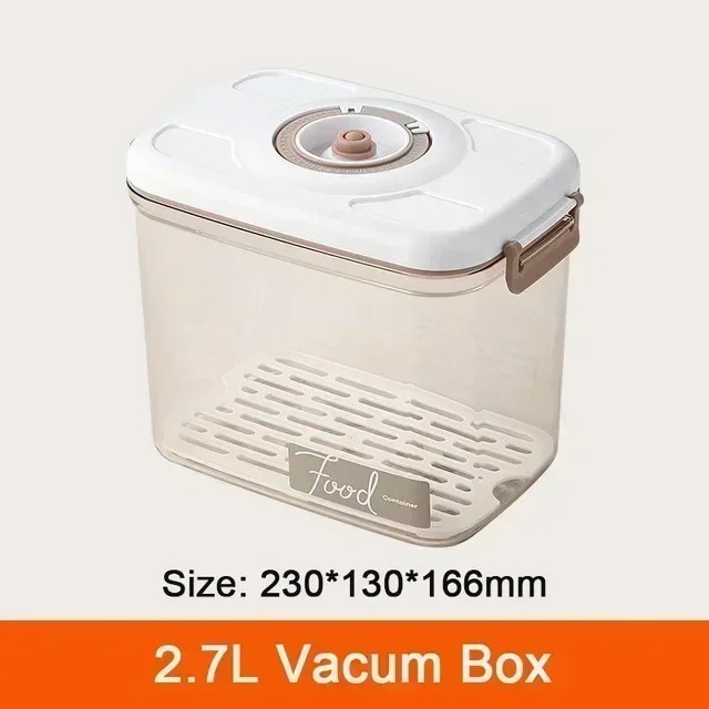 食品真空ポンプ付き収納ボックス,透明食品ディスペンサー,密閉型養蜂ボックス,大容量 食品真空ポンプ付き収納ボックス,透明食品ディスペンサー,密閉型養蜂ボックス,大容量