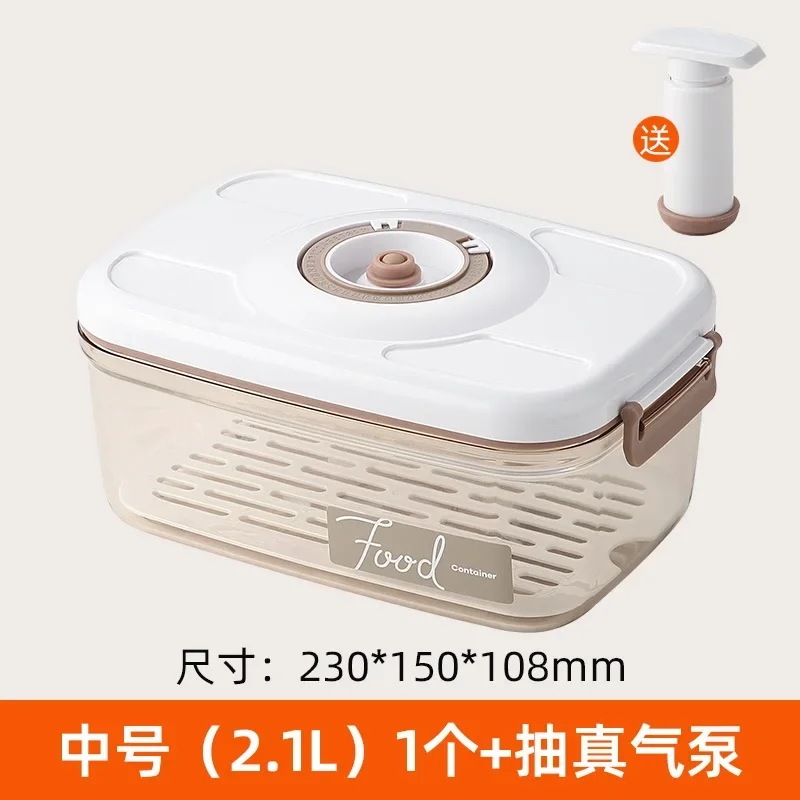 食品真空ポンプ付き収納ボックス,透明食品ディスペンサー,密閉型養蜂ボックス,大容量 食品真空ポンプ付き収納ボックス,透明食品ディスペンサー,密閉型養蜂ボックス,大容量