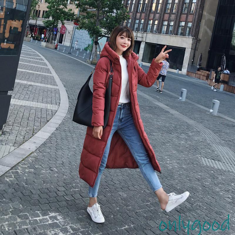 中綿コート レディース ダウン ロング丈 軽い 秋冬 厚手 ダウンコート アウター 中綿 ダウン風コート フード付き 防寒 暖かい スリム