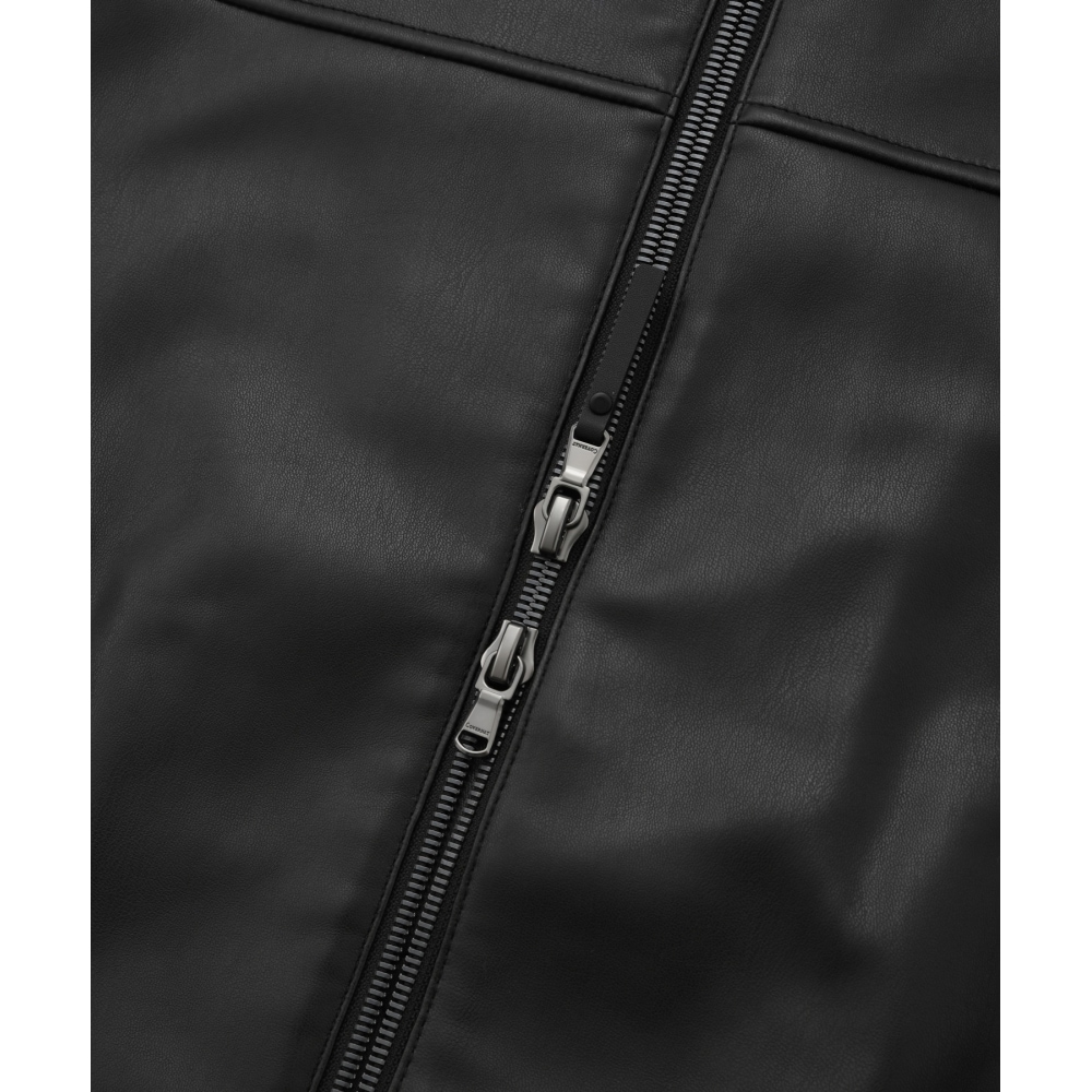 COVERNAT ヴィーガンレザー MA-1 ジャンパーブラック COVERNAT ヴィーガンレザー MA-1 ジャンパーブラック