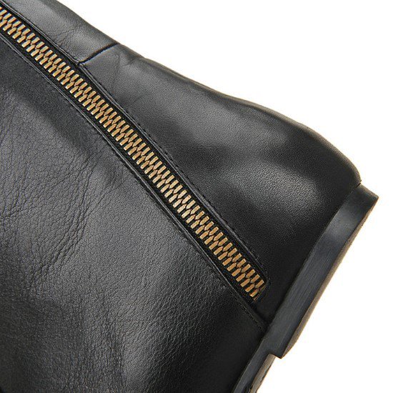 【取寄:納期2週間】ロングブーツ レディース ブーツ ロング丈 靴 シューズ フラットブーツ ローヒール 黒 ブラック シンプル 無地 バックジッパー 歩きやすい 履きやすい 疲れにくい 脚長 【取寄:納期2週間】ロングブーツ レディース ブーツ ロング丈 靴 シューズ フラットブーツ ローヒール 黒 ブラック シンプル 無地 バックジッパー 歩きやすい 履きやすい 疲れにくい 脚長