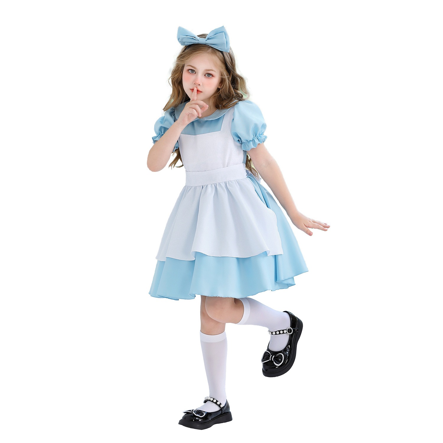 ハロウィン演出服アリスプリンセススカートメイド服女子子供服田園農場ワンピースcos ハロウィン演出服アリスプリンセススカートメイド服女子子供服田園農場ワンピースcos