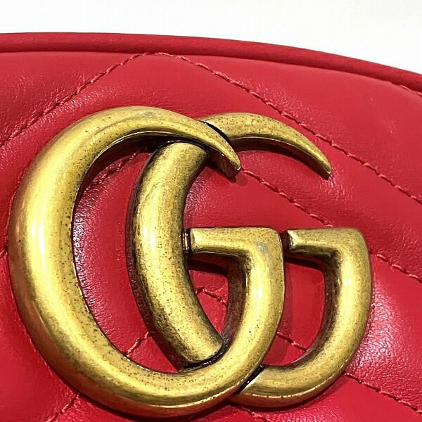 グッチ GGマーモント 491294 バッグ ボディバッグ ウエストポーチ レディース