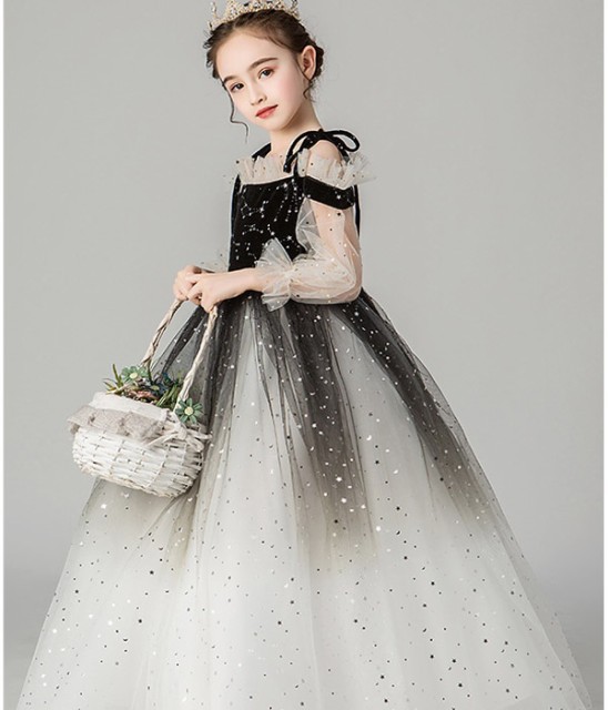 子供ドレス 子供服 長袖 上品秋冬 女の子 上品 ロング丈 ワンピース フォーマル 可愛い