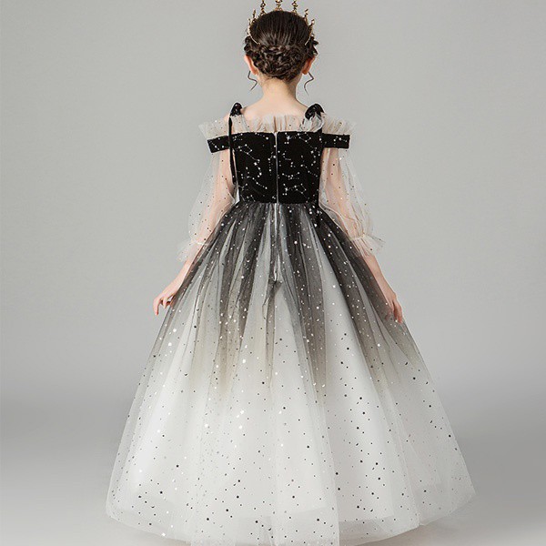 子供ドレス 子供服 長袖 上品秋冬 女の子 上品 ロング丈 ワンピース フォーマル 可愛い