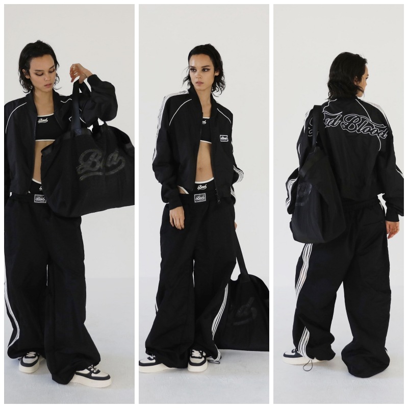 [BADBLOOD]Bad Logo Nylon ショッパーバック★新作★韓国★ BADBLOOD☆韓国大人気 Bad Logo Nylon Shopper Bag