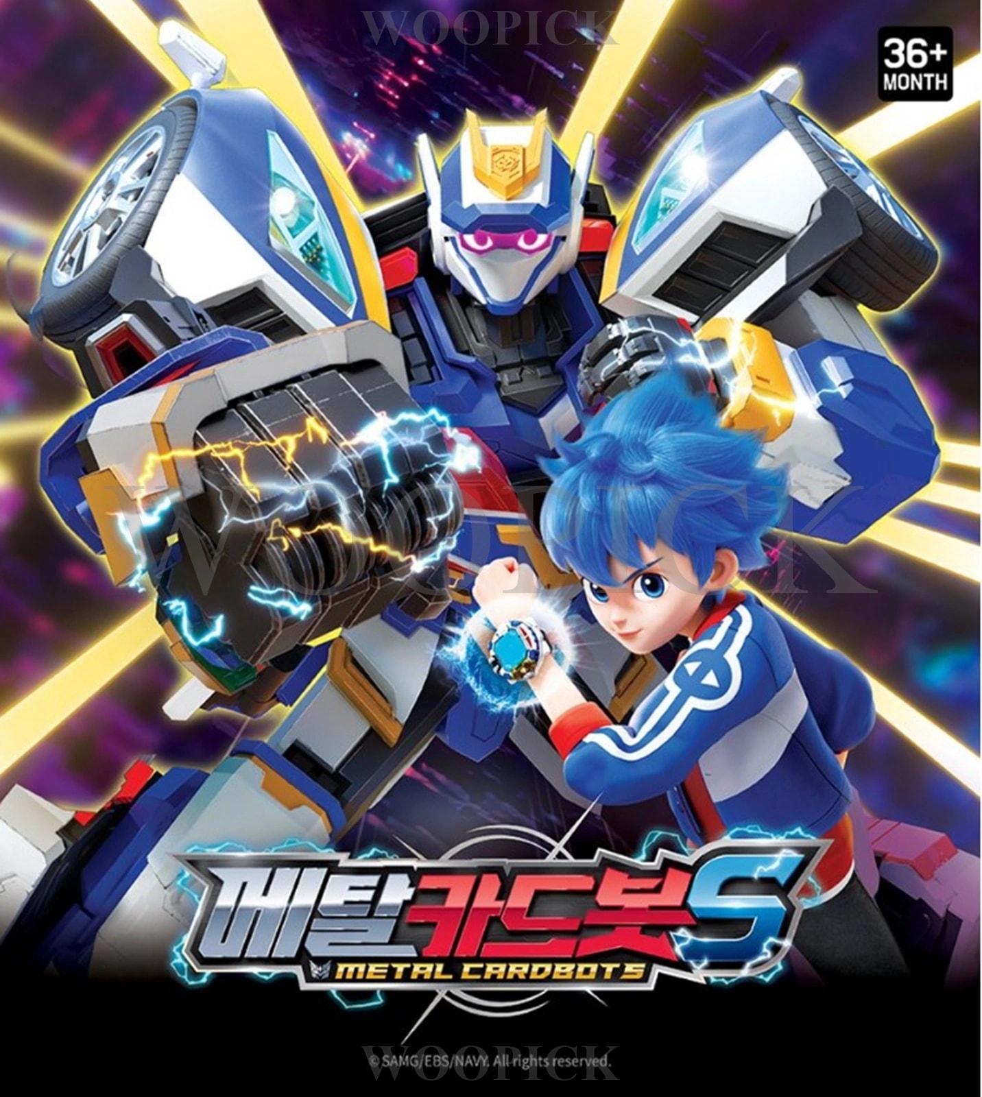 メタルカードボット S マッスルハイド　ギガントレックス　ブルーコップ 好きに Amazon.co.jp: メタルカードボット 変形 韓国 マッスルハイド S