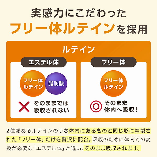 Qoo10] ルテイン サプリメント 高濃度 1800