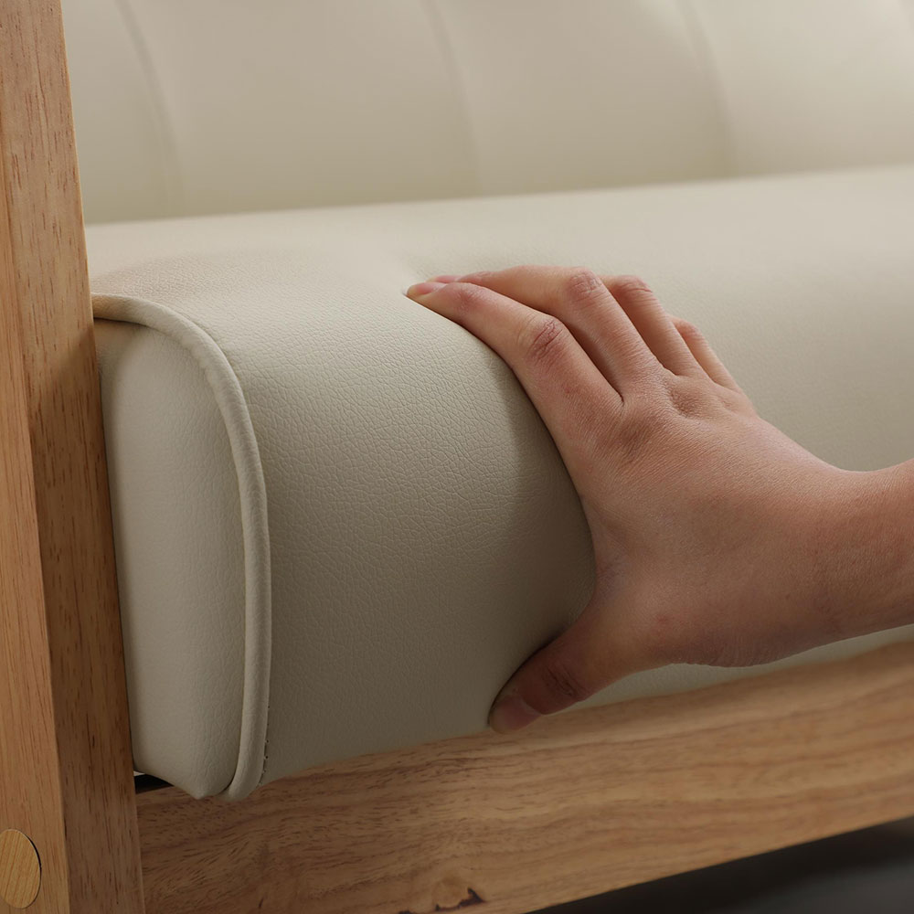 1人掛け ダークブラウンPVC 1人掛け ダークブラウンPVC