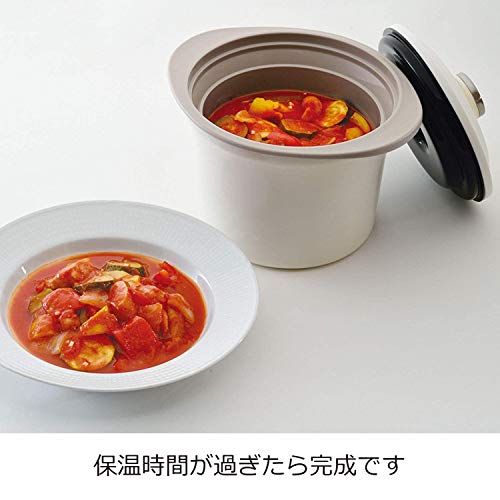 色：レッド ピーコック魔法瓶工業 電子レンジ 調理器 イルマ リビングジャー レッド 1.72L A