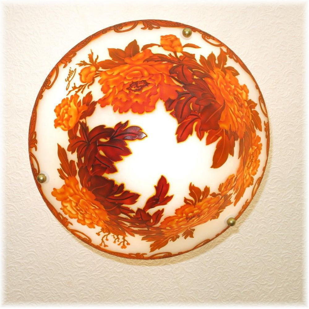 【LED付き!】新品 豪華 ガレ風 ガラス工芸 LED シャンデリア シーリングライト ペンダントライト 【LED付き!】新品 豪華 ガレ風 ガラス工芸 LED シャンデリア シーリングライト ペンダントライト