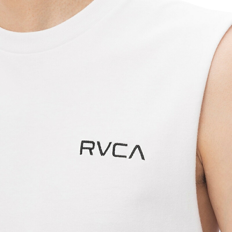 ルーカ メンズ タンクトップ ノースリーブ RVCA PALM BOX TT カットオフ カットソー トップス BF041356
