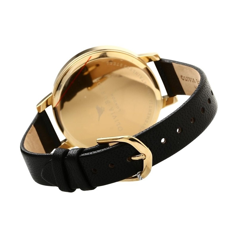 OLIVIA BURTON オリビアバートン BIG DIAL BLACK AND GOLD ゴールドブラック OB13BD06 腕時計 レディース OLIVIA BURTON オリビアバートン BIG DIAL BLACK AND GOLD ゴールドブラック OB13BD06 腕時計 レディース