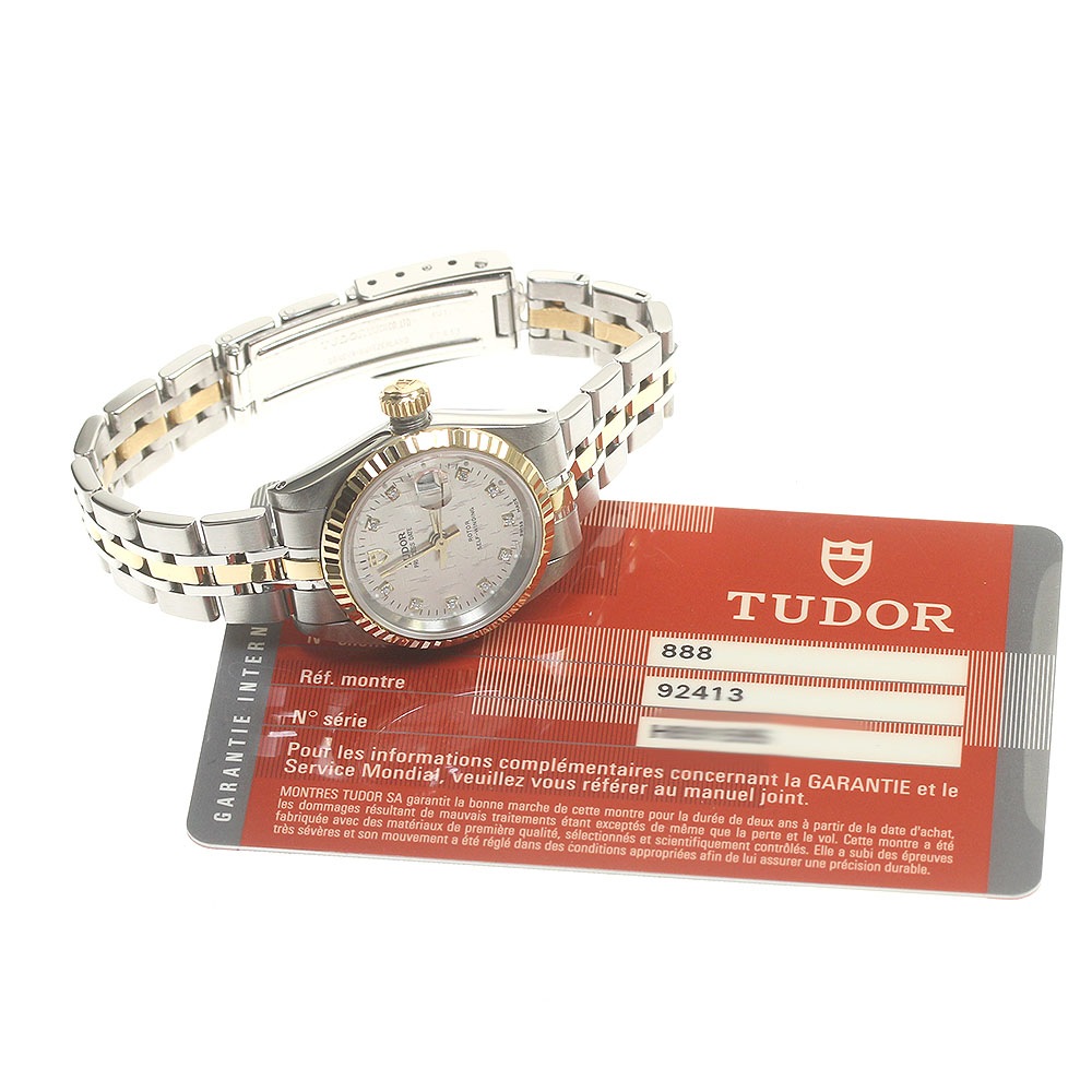 チュードル TUDOR 92413N プリンセスデイト cal.2671 自動巻き レディース 保証書付き_845859【中古】