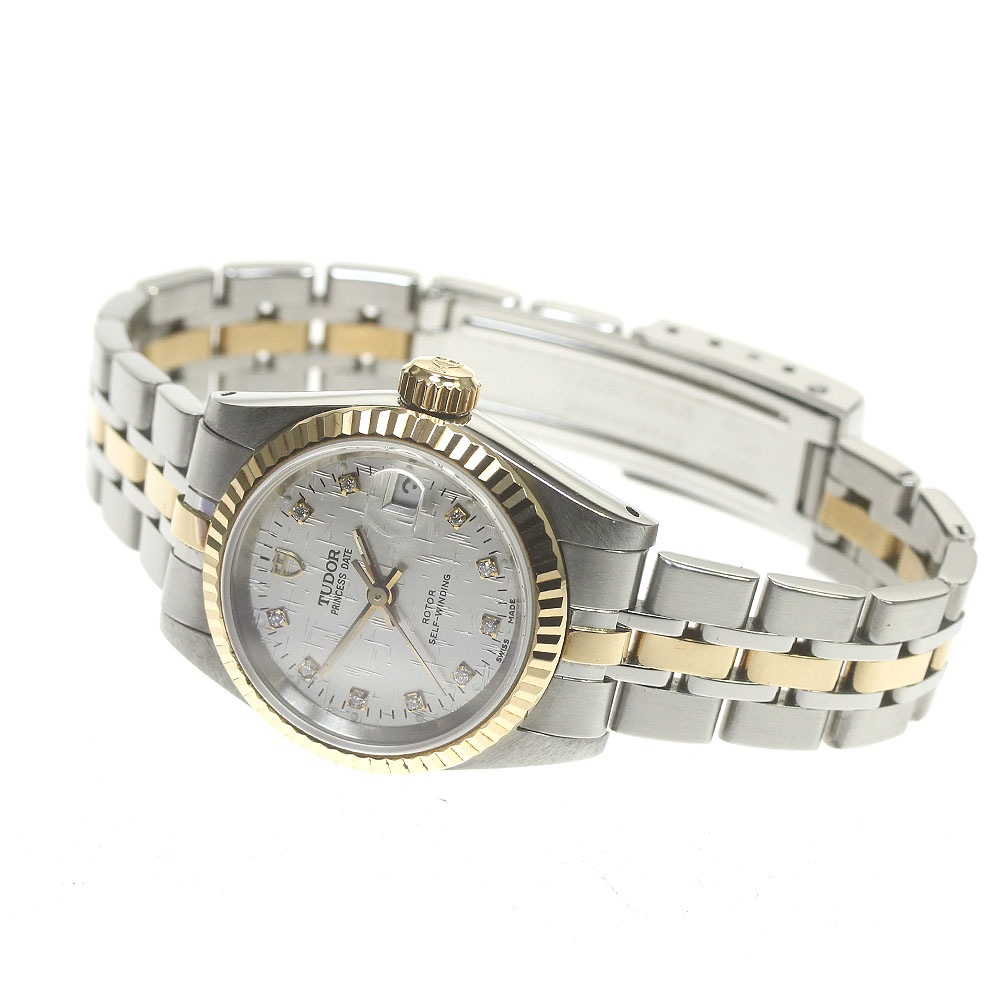 チュードル TUDOR 92413N プリンセスデイト cal.2671 自動巻き レディース 保証書付き_845859【中古】