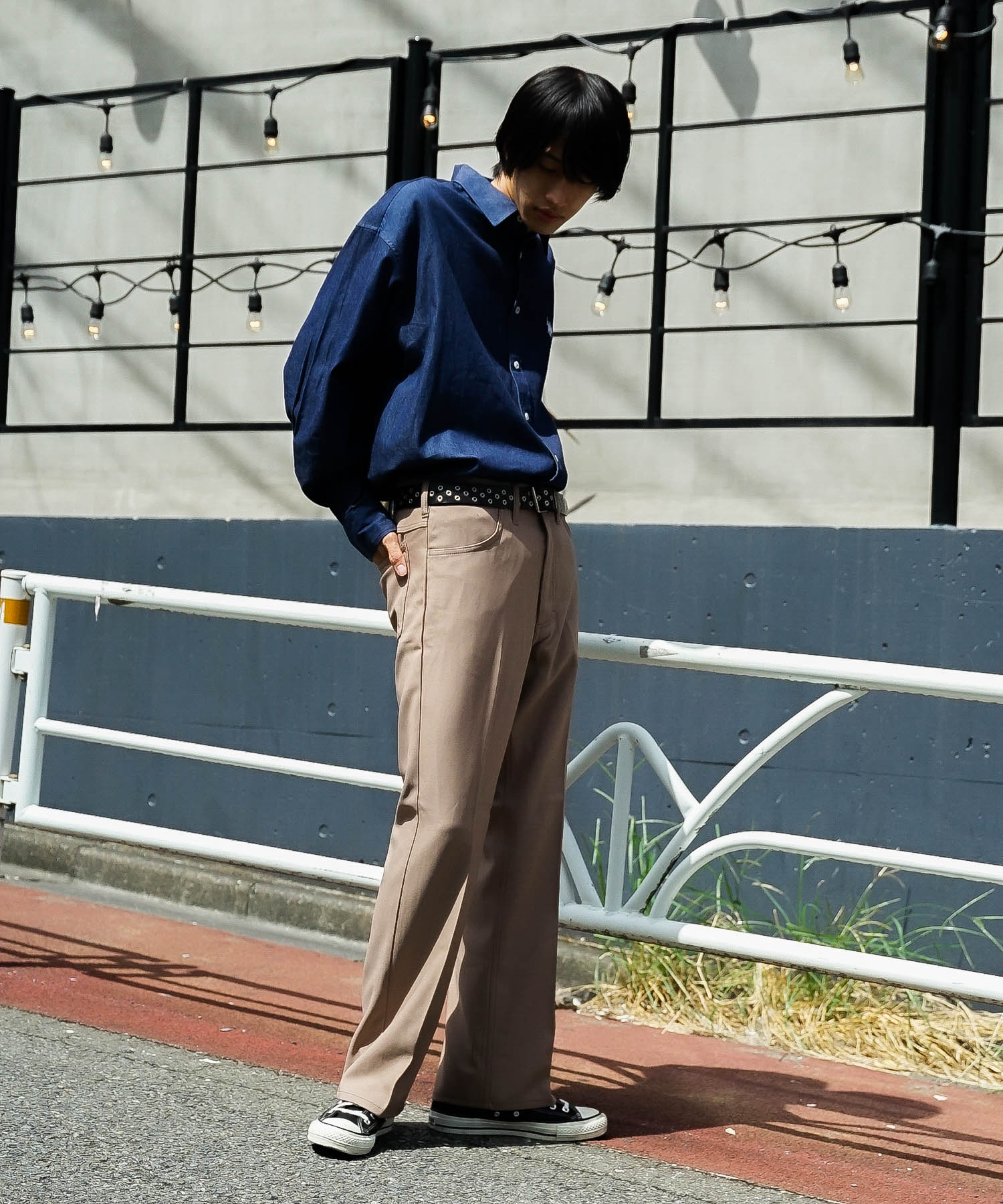 WRANCHER ランチャー ドレスパンツ ラングラー WRANGLER 美脚 センタープレス WRANCHER ランチャー ドレスパンツ ラングラー WRANGLER 美脚 センタープレス